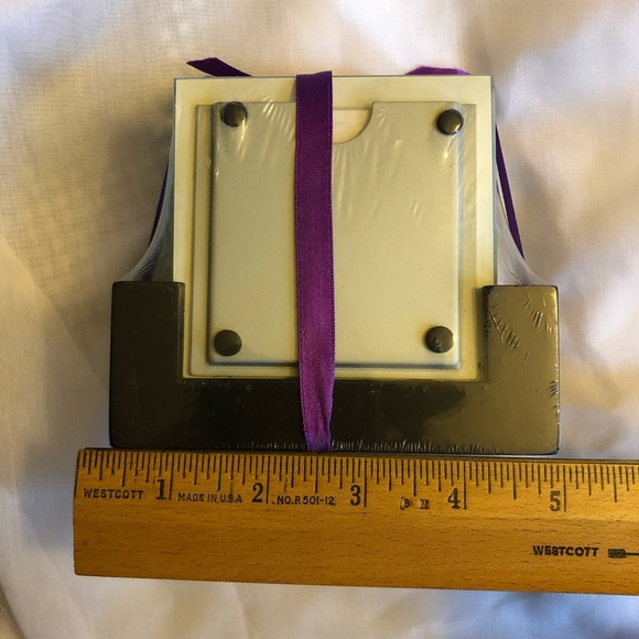 5 Piece Photo Coaster Set with Holder - Picture 6 of 8